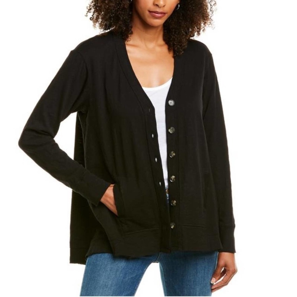 Wilt big slouchy cardigan black small